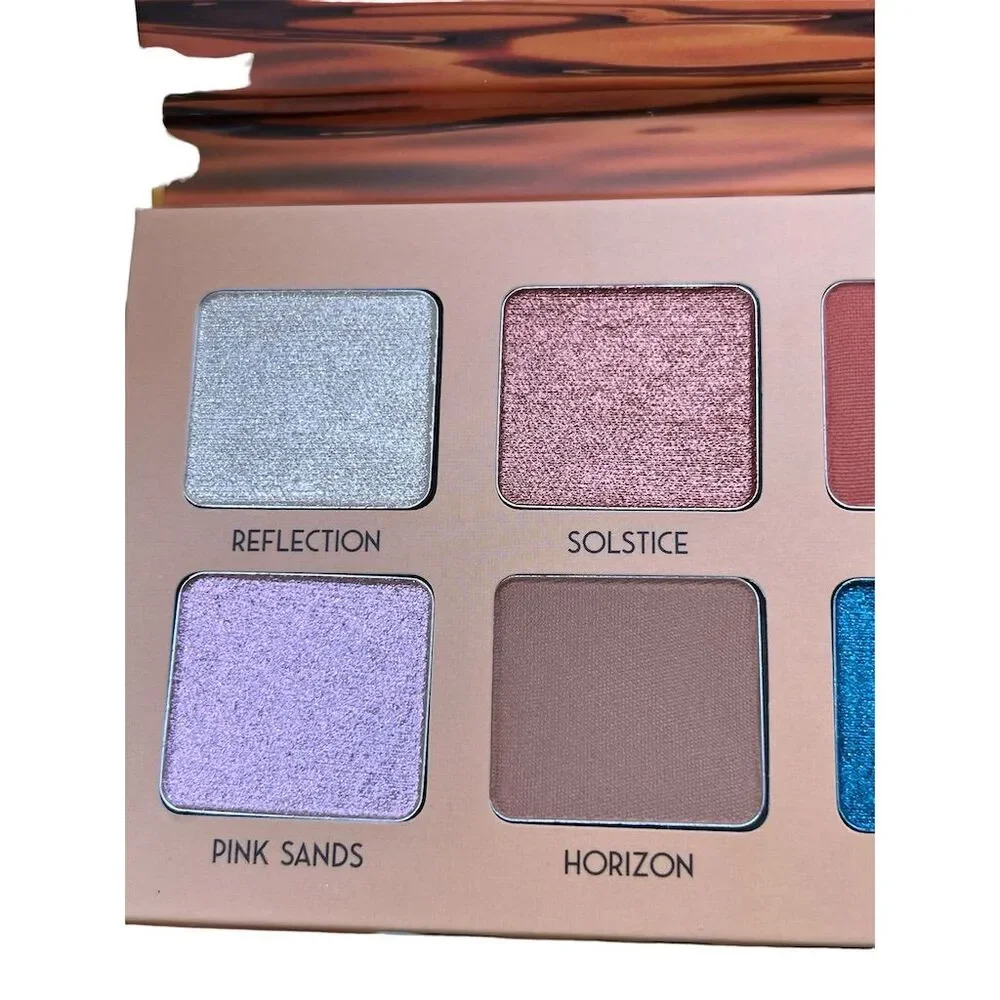 Beauty For Real Golden Hour Eyeshadow Palette Matte Blendable Compact